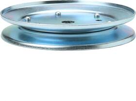 Rural Mart 029349970058 Spindle Pulley 6-1/4 Inch Silver For Craftsman Husqvarna Ayp Poulan 42 46 Deck