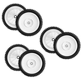 180773 Rural Mart Universal 8pk Front Wheels Compatible With Multiple Lawn Mower Brands