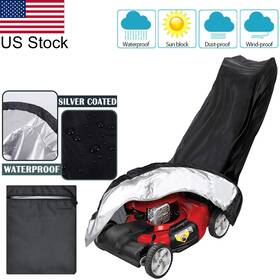 6195 Ry Tech For Push Mowers Universal 1pc Lawn Mower Cover Waterproof Weather Uv Protector