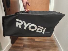 903775001 Ryobi Grass Catcher Lawn Mower Bag Slightly Used