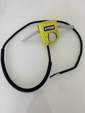 Ry401010vnm Ryobi 40v. Electric Mower Trigger Housing Combine Assembly