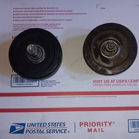 1116-2-sd Saidico Direct Mclane Reel Mower 20 Inch -25 Front Wheel With Bearing&washer 2pack Rep. Par# 1116