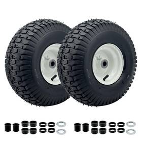 Sua15x600-6 Salute Ua 2-pack 15x6.00-6 Lawn Mower Tire And Wheel With Truf Tread 3 Inch -6ftft Center Sua15x600-6 Salute Ua 2-pack 15x6.00-6 Lawn Mower Tire And Wheel With Truf Tread 3 Inch -6ftft Center
