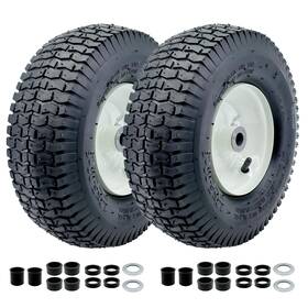 X5.00-6 Salute Ua 2-pack 13x5.00-6 Front Tire And Wheel Assembly For Riding Lawnmower With 3 Inch -6