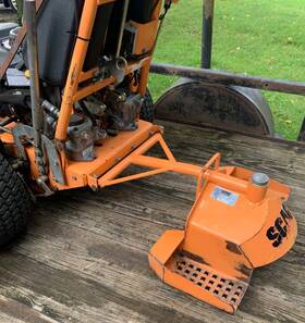 462153 Scag 462660 Sulky Velke Weldment Rs-s Mower Ride-on Attachment With Decals