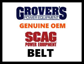 484372 Scag Genuine Oem Pump Drive Belt Fits 61 Inch Patriot And Freedom Only