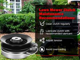102gsh392ffg239 Scitoo Pto Clutch For Warner 5217-35 Lawn Mowernew Upgraded Bearing