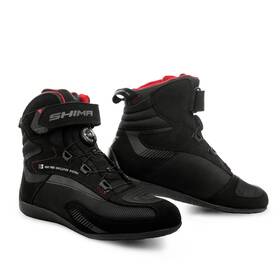 Shima 901138304891 Exo Motorcycle Boots For Women Ventilated Leather Shoes Summer Atop Mot