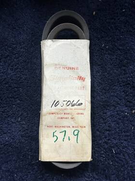 110003 Simplicity 105066 Oem Belt 5l580 106055