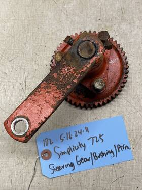 154161 Simplicity 725 Tractor Steering Gear Bearing And Arm