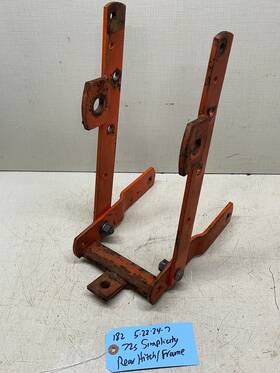 154200 Simplicity 725 Tractor Rear Arm Assembly And Drawbar