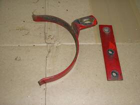 157132 Simplicity Allis Chalmers Pto Pulley Belt Guard B-10 Landlord 9hp Tractor