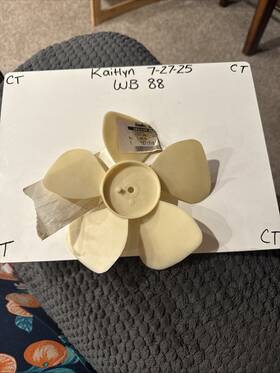 1671718 Simplicity Simplicity/snapper Genuine Replacement Fan Blade