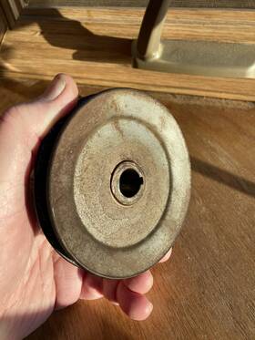 170395 Simplicity Broadmoor/yeomn Ac Homesteader Rear Pto Pulley For Tiller/revitalizer