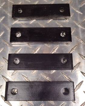 1725326asm Simplicity Set Of 4 Supports 1725326c Snapper Engine Risers Save