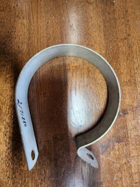 2171880sm Simplicity Allis Chalmers New Muffler Clamp Strap 712 7016 Tractor