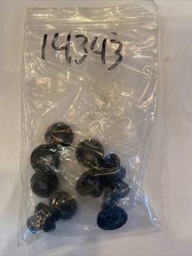 7014343yp Snapper 14343 Bushing Black Plastic Oem Nos Replaced By 7014343 Qty 10