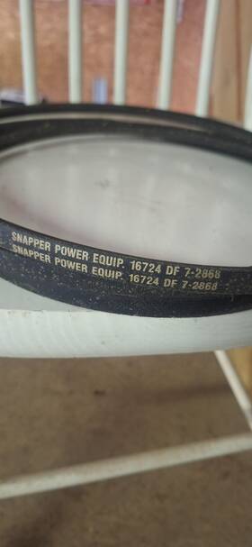 7016724yp Snapper Genuine Belt Drive 7016724