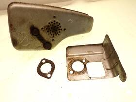 7800831 Snapper Mower Model Used Muffler Assembly As Pictured