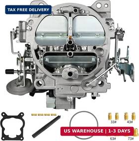 Soasembe 766157980397 Rochester Quadrajet Carburetor 4 Barrel For Chevy 327 350 427 454 Engines 1966-1