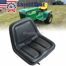 Gg420-32959 Soillar For John Deere Lawn Mower Garden Tractor Seat Black 180 322 330 332 400 420 430