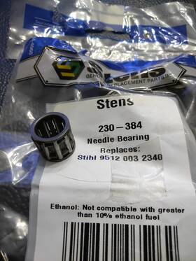 2340 Stens 023899559886 Bearing 230-260 Replaces 9512 003