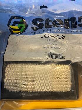 102-230 Stens Air Filter Replaces Briggs And Stratton 691643 Made In China