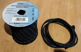 146-927 Stens Trueblue 100ft Starter Rope #6 3/16 Inch Solid Braid
