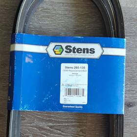 K1-633366 Stens 265-135 Replacement Belt For Exmark Lawn Mower Rubber Black