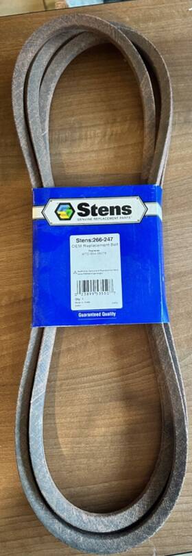 954-05078 Stens 266-247 Oem Replacement Belt Part No. Replaces Mtd