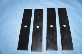 375-162 Stens Set Of 4 Edger Blade 9-3/4 Inch With 1/2 Hole
