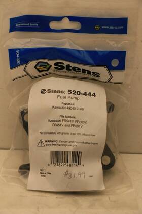 49040-7008 Stens 520-444 Fuel Pump For Cub Cadet And Many Kawasaki Engines Repl