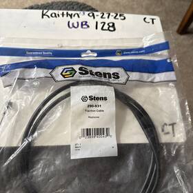 946-04173a Stens Corporation 290-931 Traction Drive Cable Replaces Mtd Snow Blower Part