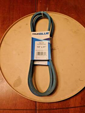 248-031 Stens True Blue V-type Lawn And Garden Belt - 1/2 Inch X31 Part#248-031 Set Of 2