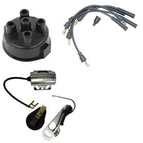 70225733 Stevens Lake Parts Ignition Kit Cap And Plug Wires W/ Straight Boots Fits Allis Chalmers