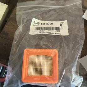 Stihl 4180-141-0300 2 Nos Oem Fs91r Air Filter 4180 141 0300