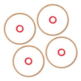 Innconee-carburetors-0024 Strendier 4 Pcs 16010-883-015 Carburetor Bowl Gasket Kit Lawnmower Pa