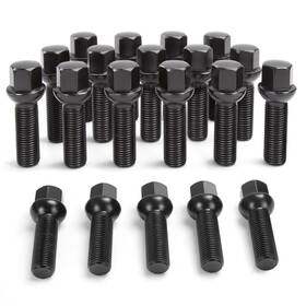 Lb141540b Sucoso 20pcs 14x1.5 Extended Lug Bolts With 40mm Shank Length Ball Seat Aftermarket
