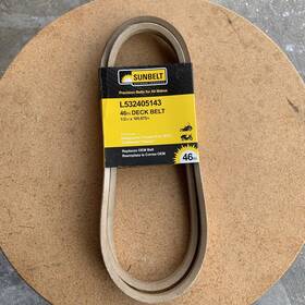 L532405143 Sunbelt - 46 Inch Deck Belt For Husqvarna Craftsman Ariens And Others