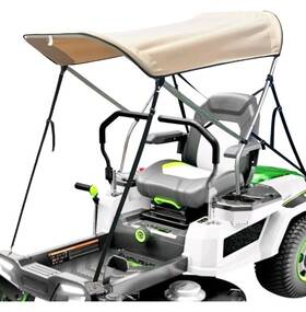 Tc9067 Sunone 60x36 Sun Shade Canopy Top Roof For Zero Turn Riding Lawn Mower Tractor - Nob