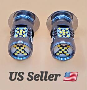 Sba385120630 Superlative Supplies 2 Led Headlight Bulbs For Ford / New Holland 12v 25w Brightness
