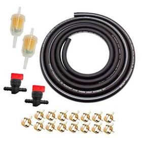 With15 Tbrand 788424681615 9.85 Foot 5/16 Inch Id Fuel Line Set Pcs 2/5 Hose Clamps 2