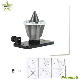 339075b Tectech Black Magnetic Wall Mount 42-047 Lawn Mower Blade Balancer