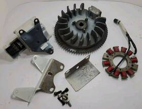 33607 Tecumseh Hs50 Electric Starter Flywheel Alt. Coil Parts Lot - Read Description