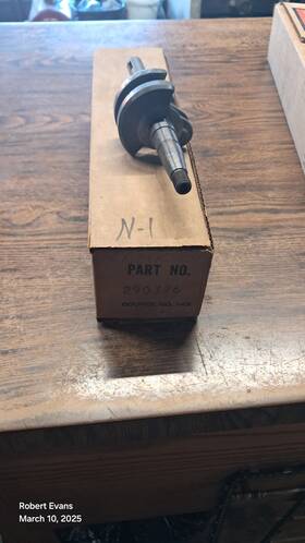 290376 Tecumseh 34740 Crankshaft Nos Oem
