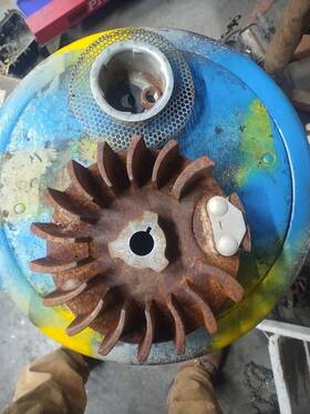 611205 Tecumseh 5hp Oem Flywheel