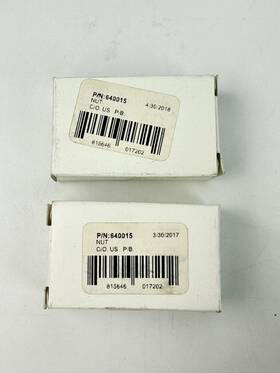 640015 Tecumseh Genuine Nut Oem Lot Of 2