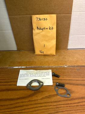 730130 Tecumseh Oem Muffler Flange Adapter Kit Fix Stripped Exhaust Threads