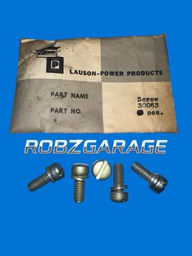 30688 Tecumseh Lauson 30063 Vintage Oem Screw-bolt P/n 28580 Qty 5 B77
