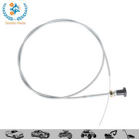290831 Terrific-parts 237 Universal Push Pull Choke Cable 63 Inch Inner 60 Conduit 2 3/4 Travel Mower